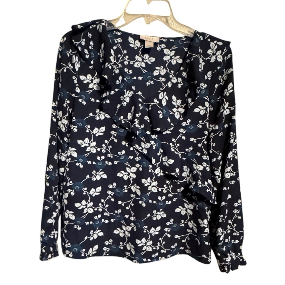 Loft Outlet Petite‎ Floral Blouse